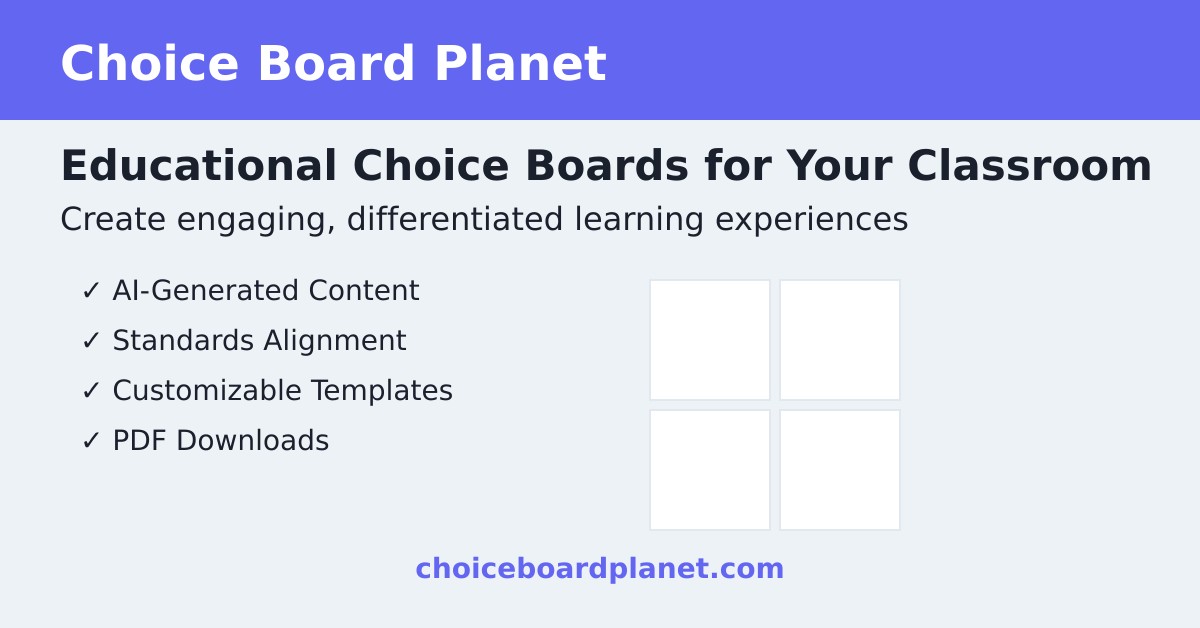 1st Grade English Language Arts Choice Board Using The Letter S In